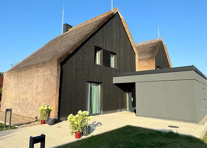Feriehus Reetlodge Fleesensee